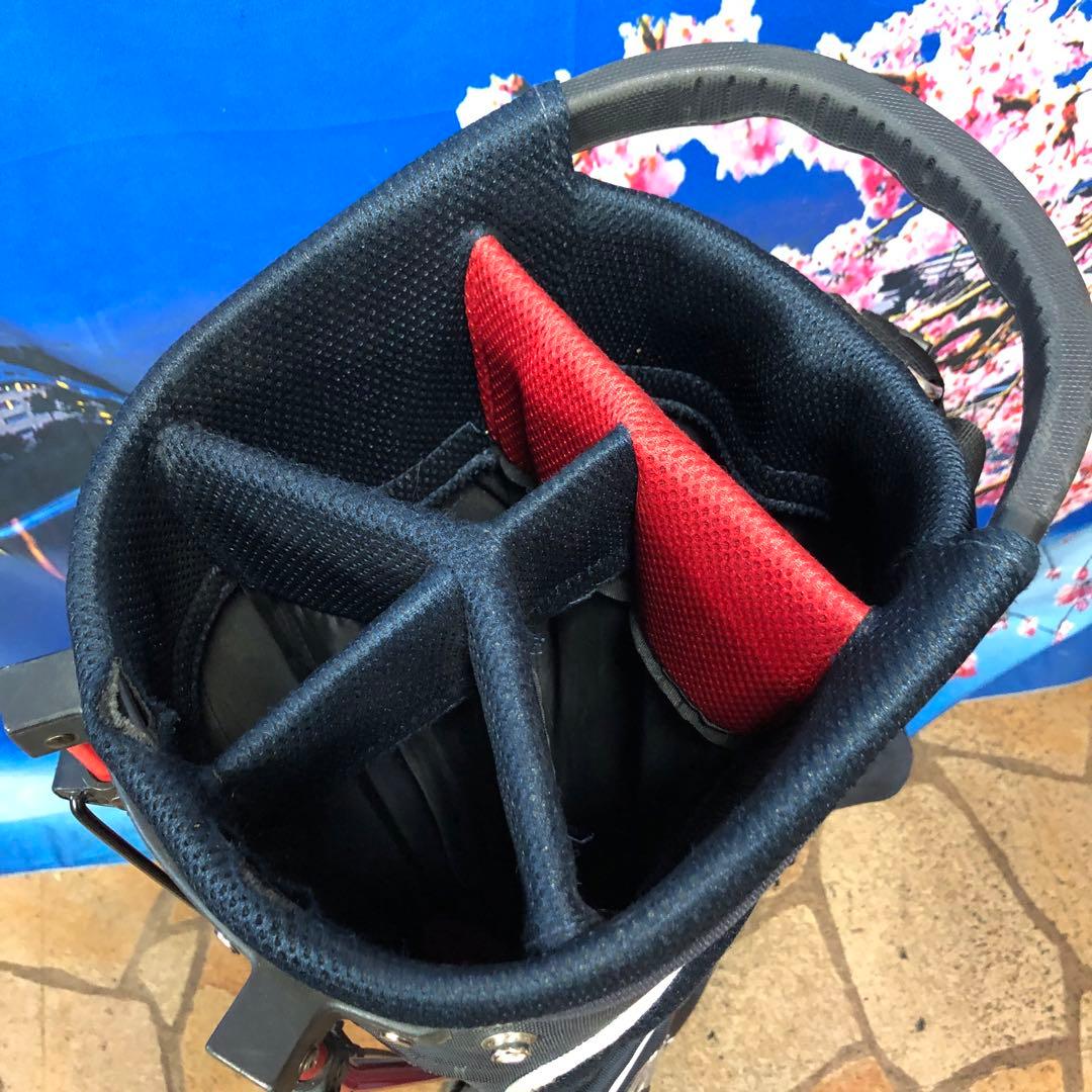 寶BV-1126 マンシングウェア キャディバッグ スタンド式 ブラック