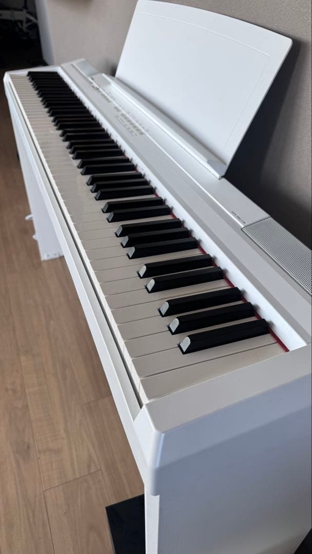 YAMAHA 電子ピアノ デジタルピアノ P-105 ホワイト
