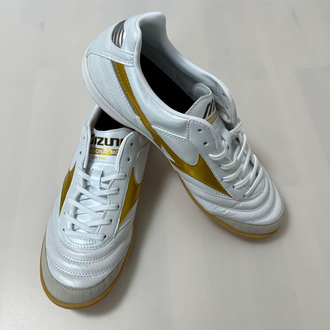 Rさん専用。モレリア IN （ホワイト×ゴールド） 25.5 新品