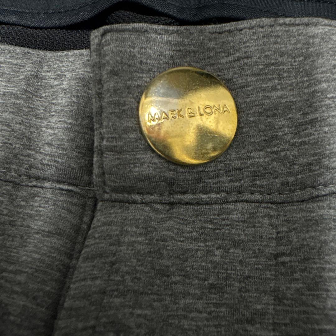 マークアンドロナ　グレーゴルフパンツ