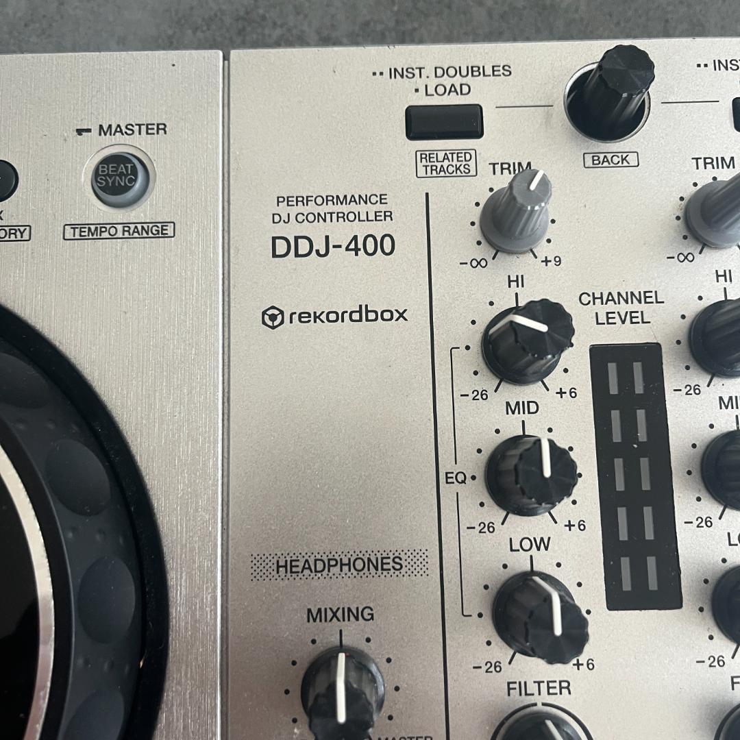 Pioneer DJ DDJ-400-S DJコントローラー シルバー