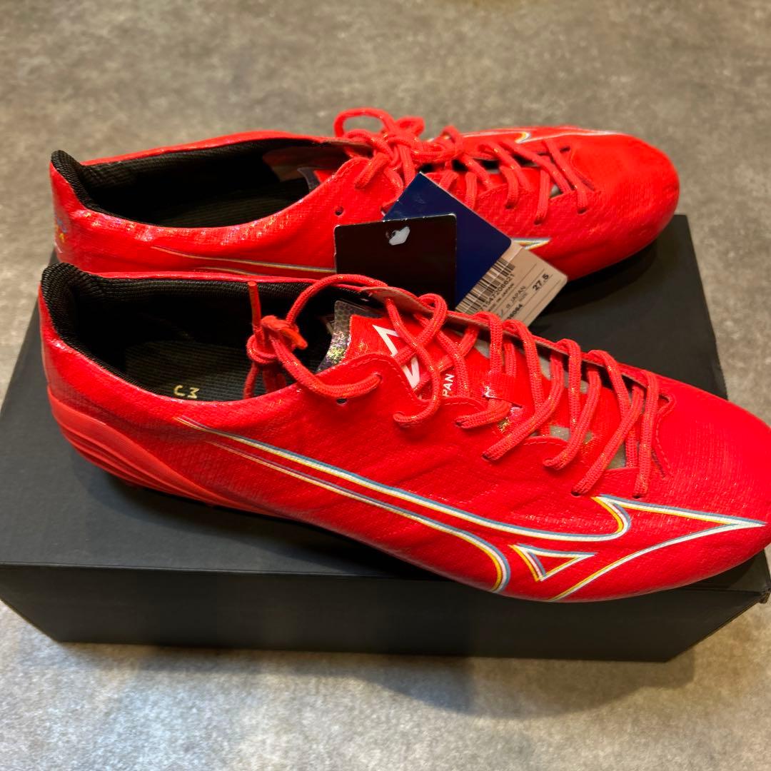 mizuno ミズノアルファ JAPAN レッド 27.5