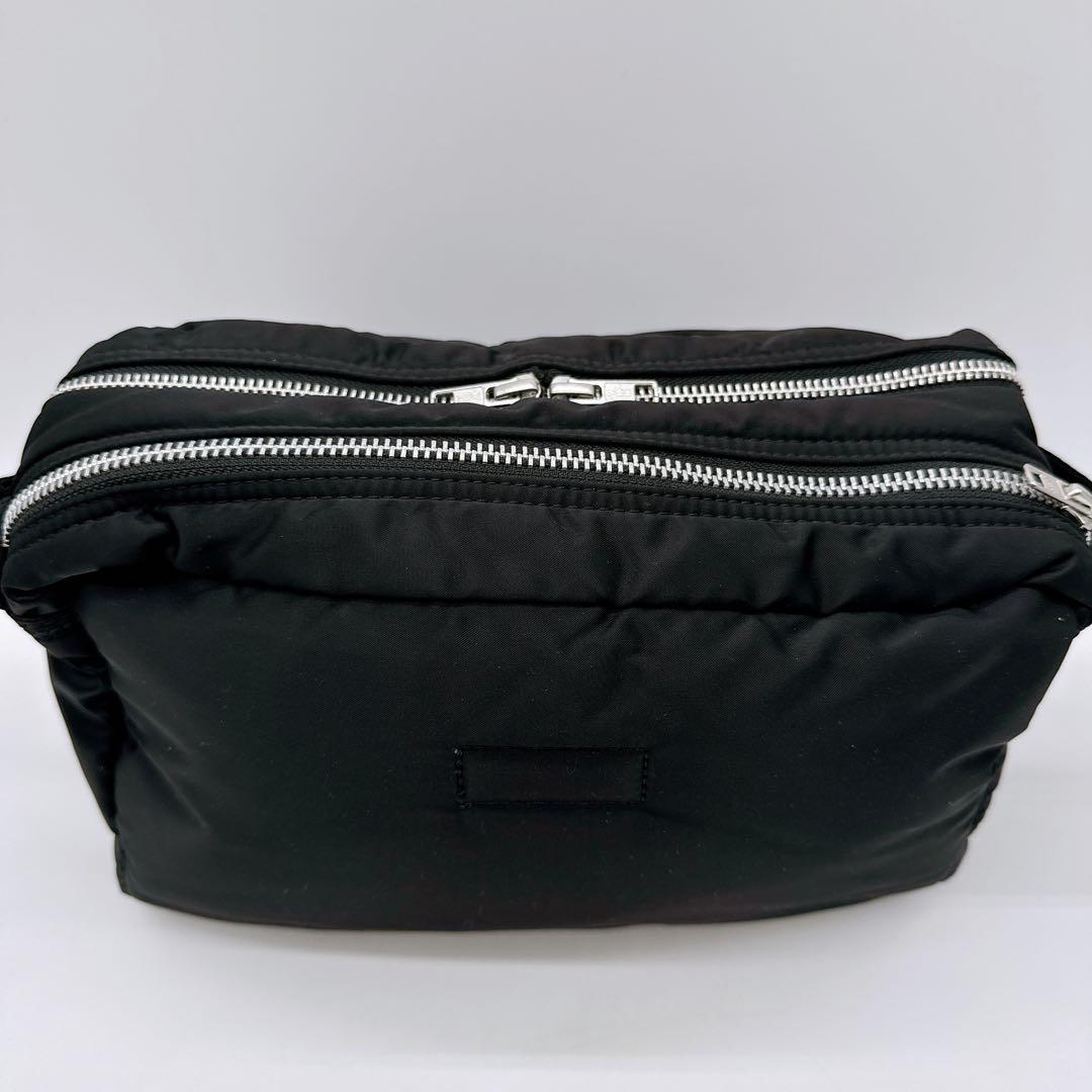 【PORTER】タンカー ショルダーバッグ (L) ブラック 2層