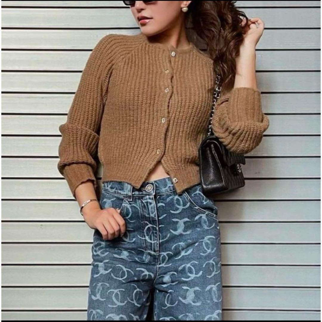 shellerシェリエ ジュエルボタンカーディガン新品★即日発送