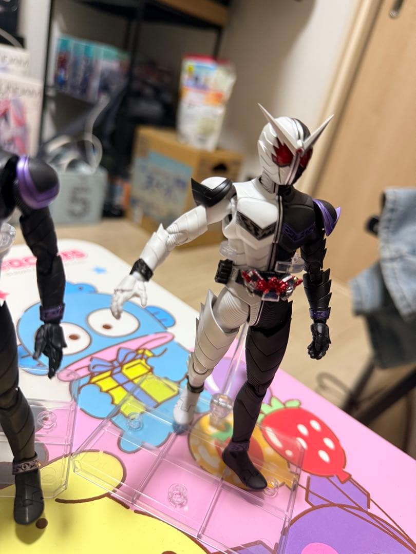 真骨彫　仮面ライダーW サイクロンジョーカー+ファングジョーカー