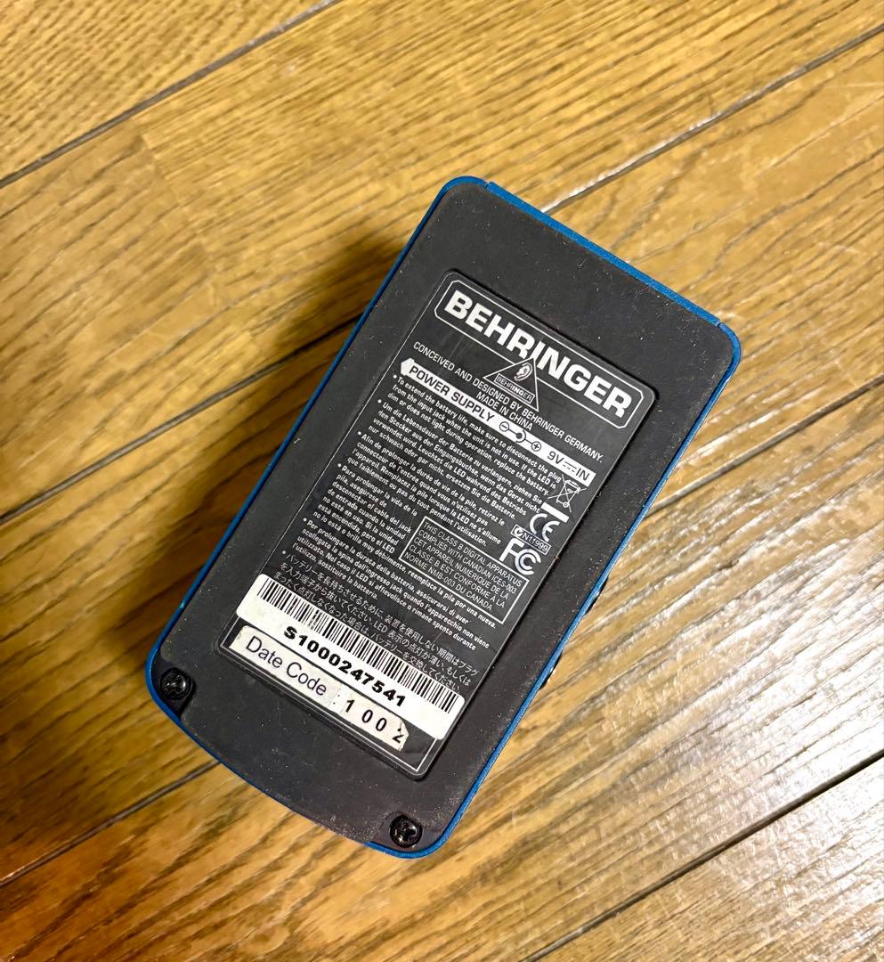 ベリンガー　リバーブマシーン　エフェクター