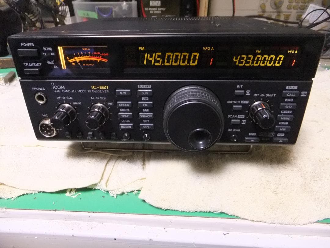 ☆アイコム　144/430MHz帯オールモード機　IC-821（現状渡し）☆