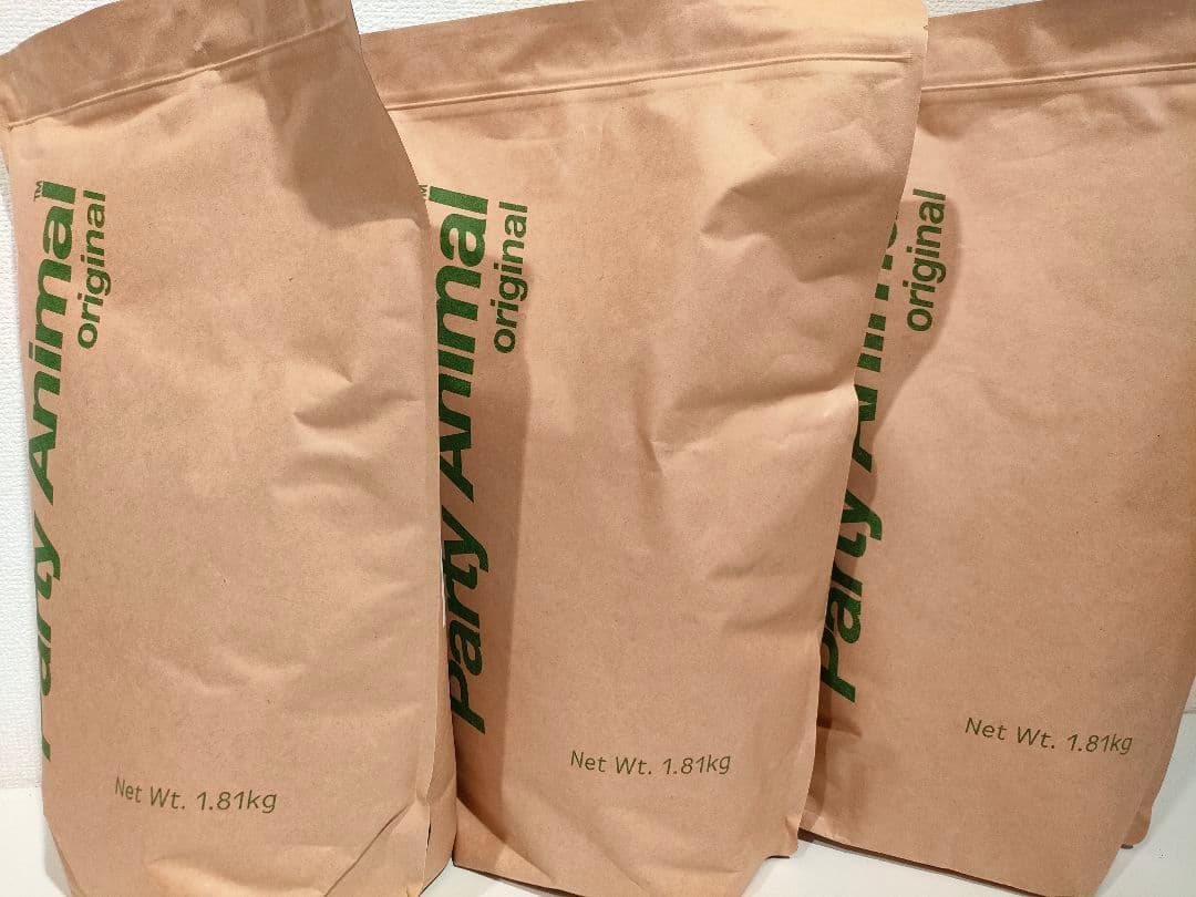 パーティアニマル ドッグフード カリフォルニアチキン＆オーツ 1.8kg 3袋