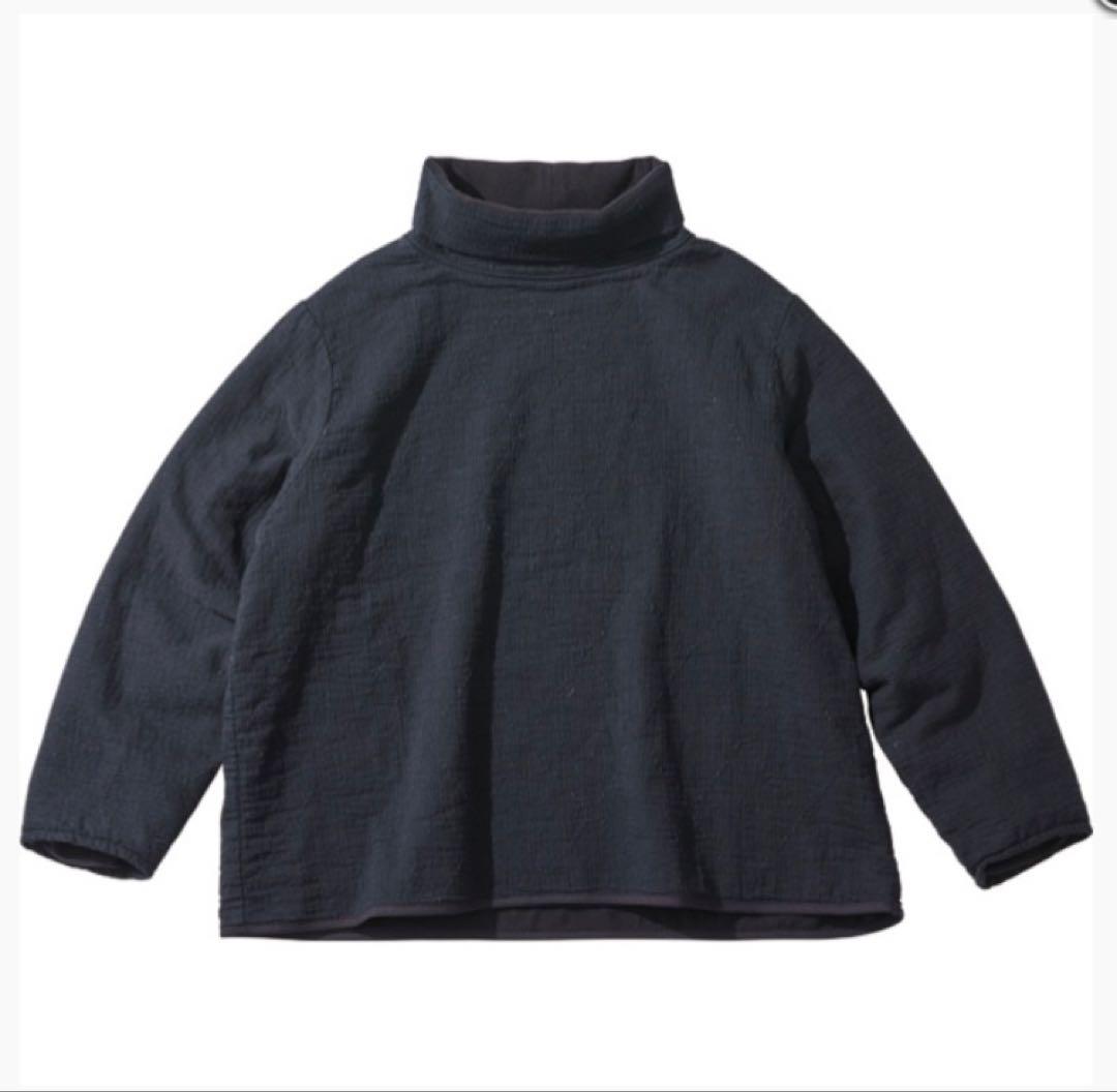 Porter Classic 刺し子 タートルネック ブラック Mサイズ