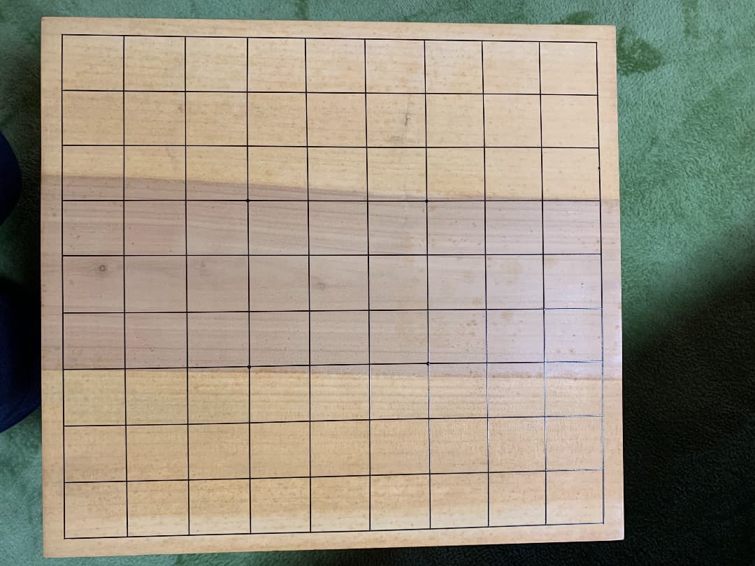 ⭐︎ 特価　【国産】イチョウ　５寸将棋盤　脚付