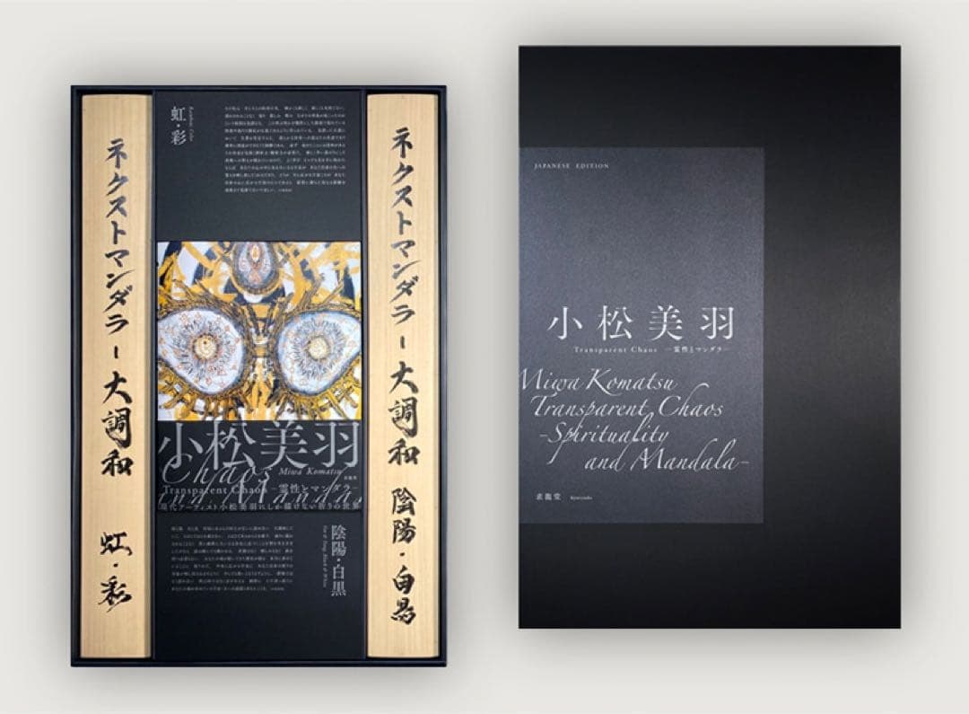 小松美羽 Transparent Chaos 霊性とマンダラ 日本語版 新品