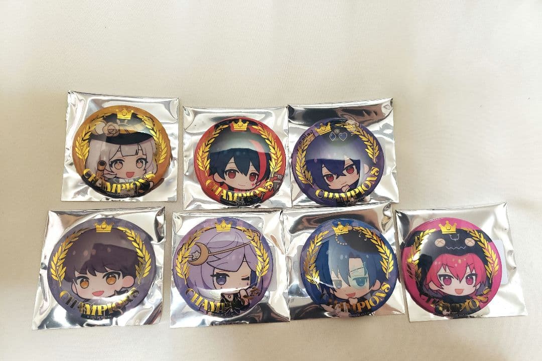 第五人格　RC缶バッジ　チャンピオン7種セット