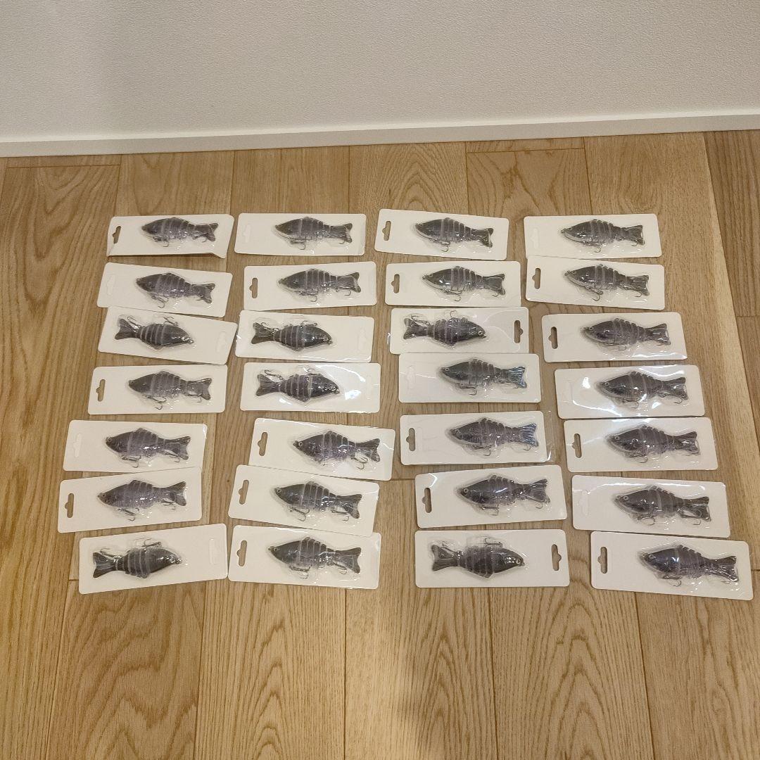 28個のマルチジョイントトローリングルアーまとめ売り