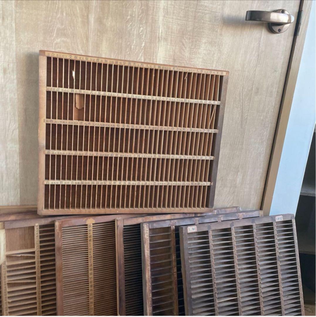 【ゲリラセット】活版印刷所から出た木のもの　色々　50個くらい-5【活版印刷】