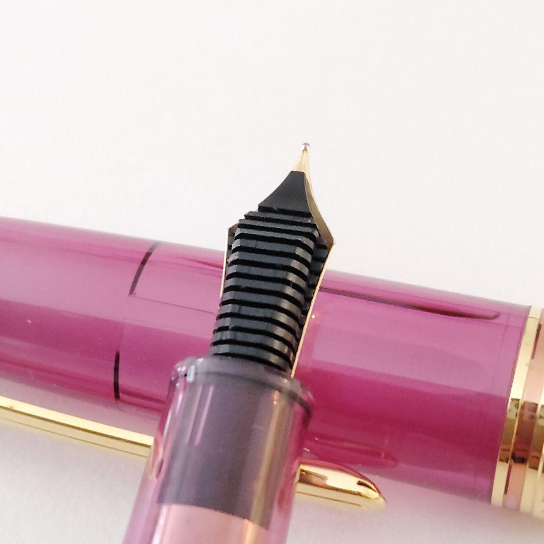 セーラー万年筆 キングダムノート 世界のことわざ ひたむき МF 紫 スケルトン