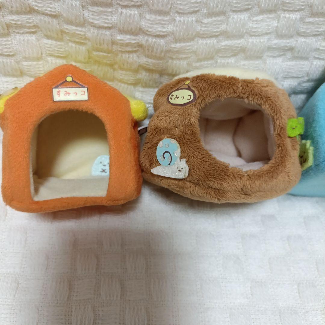 すみっコぐらし　手のりぬいぐるみ22体とお家.テント　合計16点セット