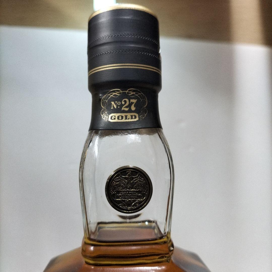 ✿これびん✿　新品、未開封　ジャックダニエル　No27 ゴールド