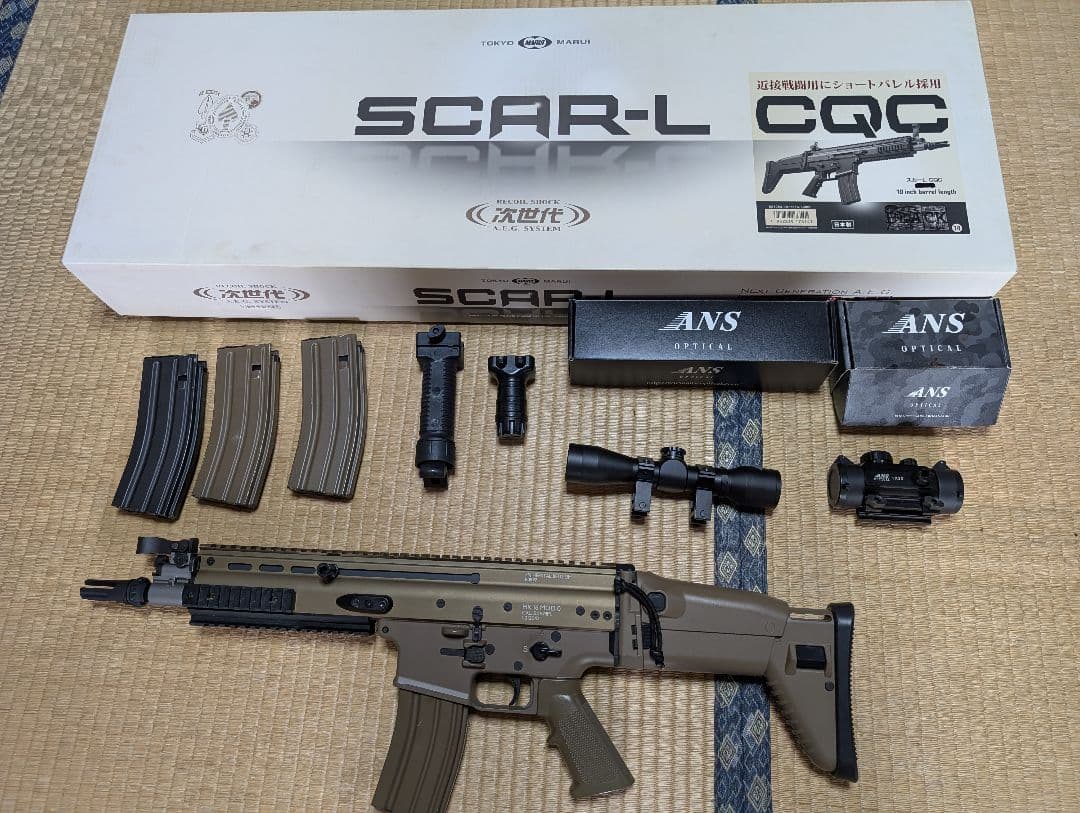 水*原様 フォートレス　ロングレンジカスタム 東京マルイ SCAR-L CQC