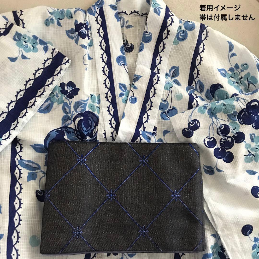 【再出品】ANNA SUI 浴衣　花と果実柄