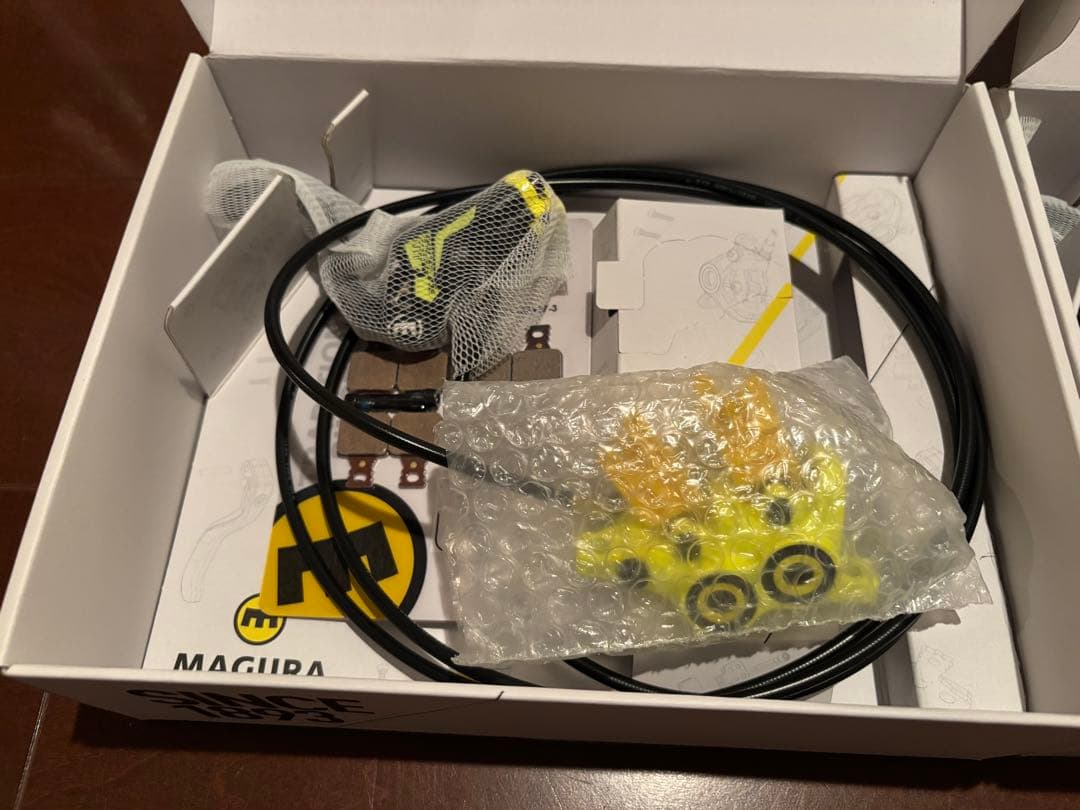 未使用 MAGURA MT7 RACELINE 前後セットマグラ レースライン