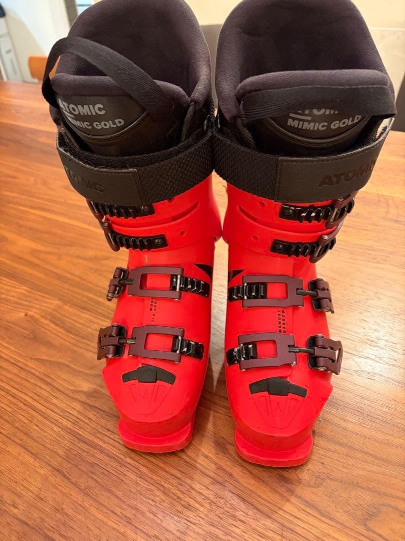ATOMIC MIMIC GOLD レッド スキー用ブーツCS110 24.5