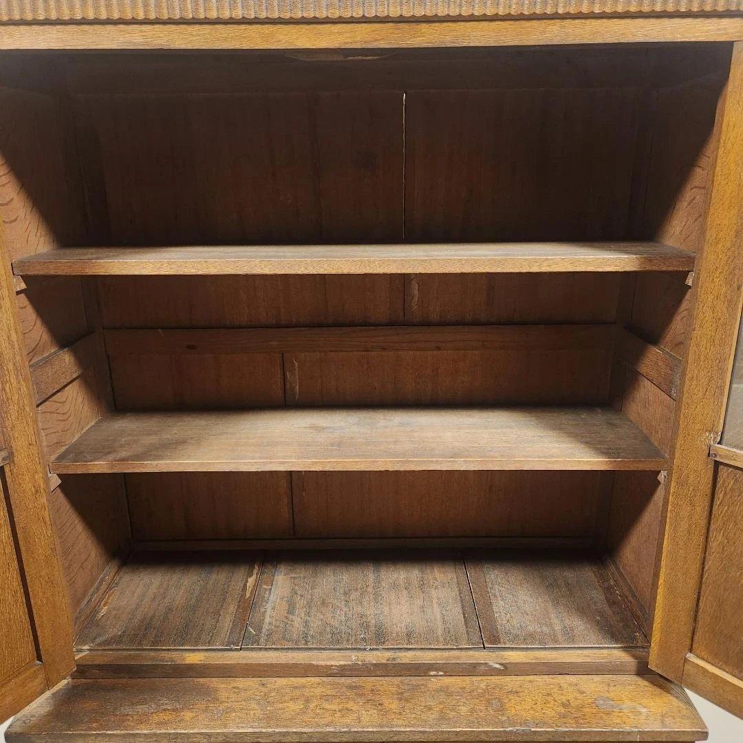 アンティーク 木製 レトロモダン ノスタルジック 飾り棚 和洋折衷 昭和レトロ