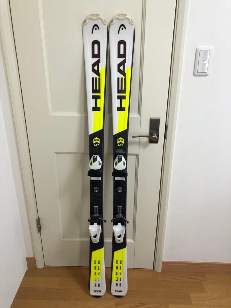 HEAD スキー板　147㎝　ジュニア用　キッズ