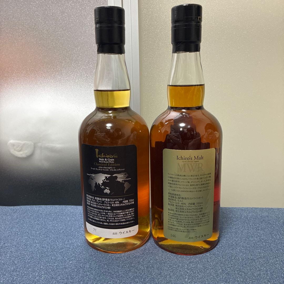 イチローズモルト クラシカルエディション・ミズナラ 2本セット