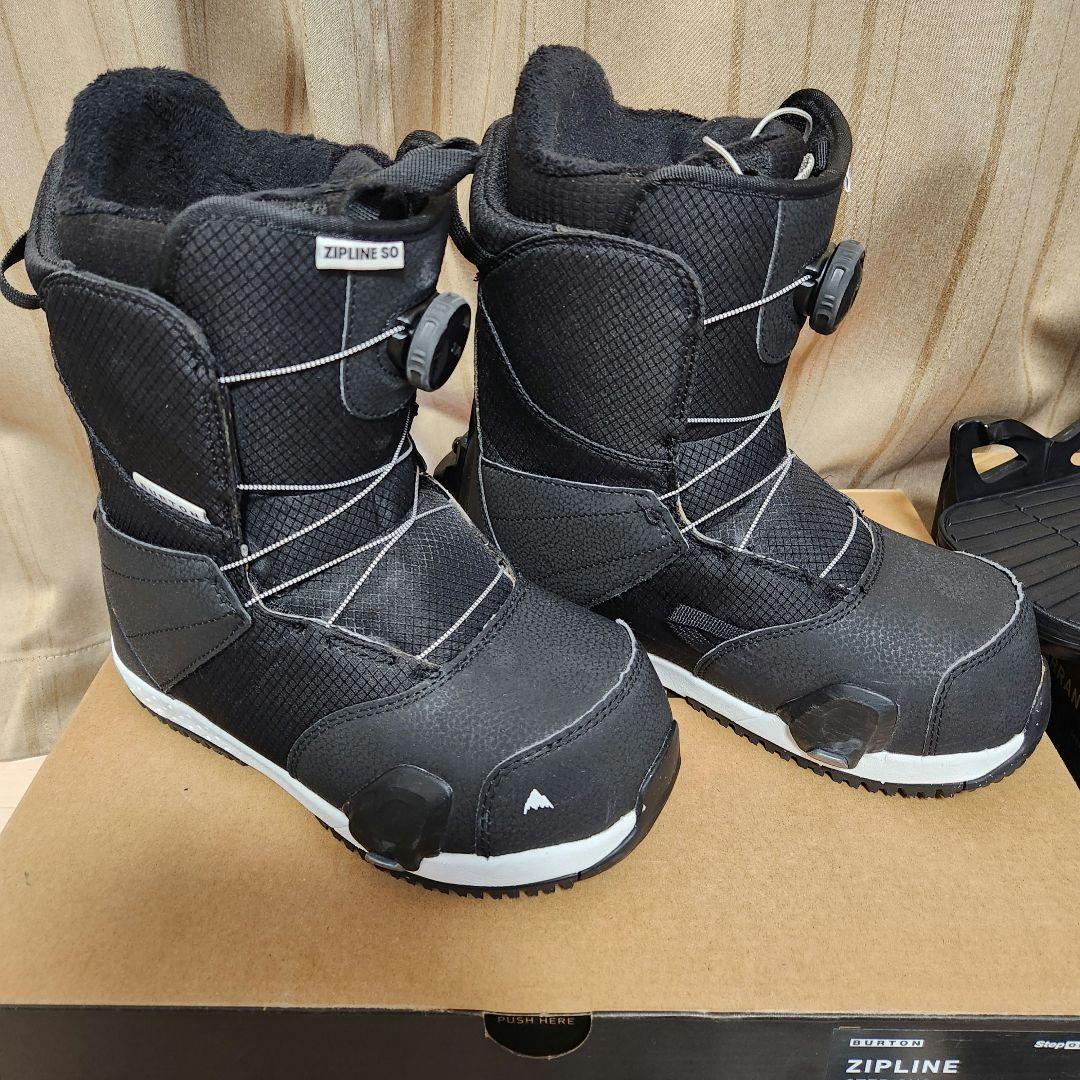 期間限定値下 24cm BURTON KIDS STEP ON バイン付