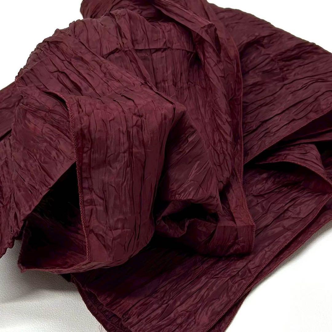 浴衣　大きめサイズ　浴衣 3L 牡丹　兵児帯　ボルドー　2点　新品　0716⑮