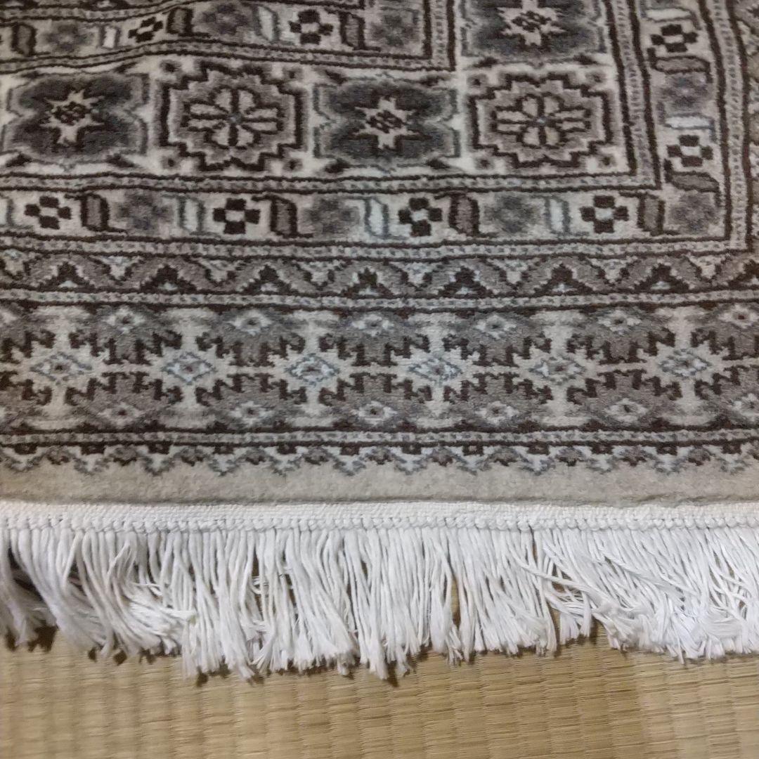 パキスタン絨毯 幾何学模様 ラグ