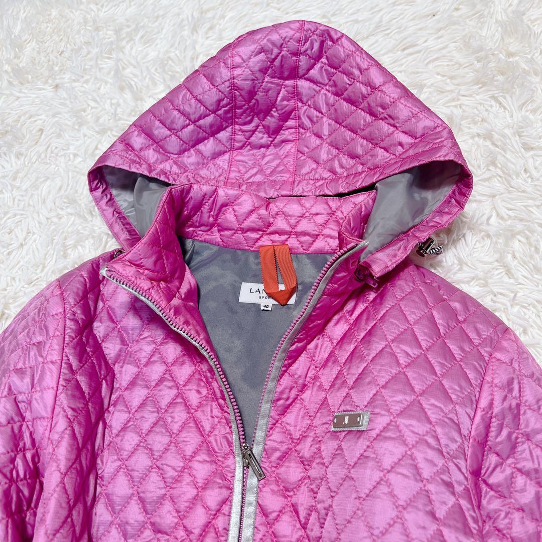 LANVIN SPORT ランバン キルティング ジャケット 3way ピンク