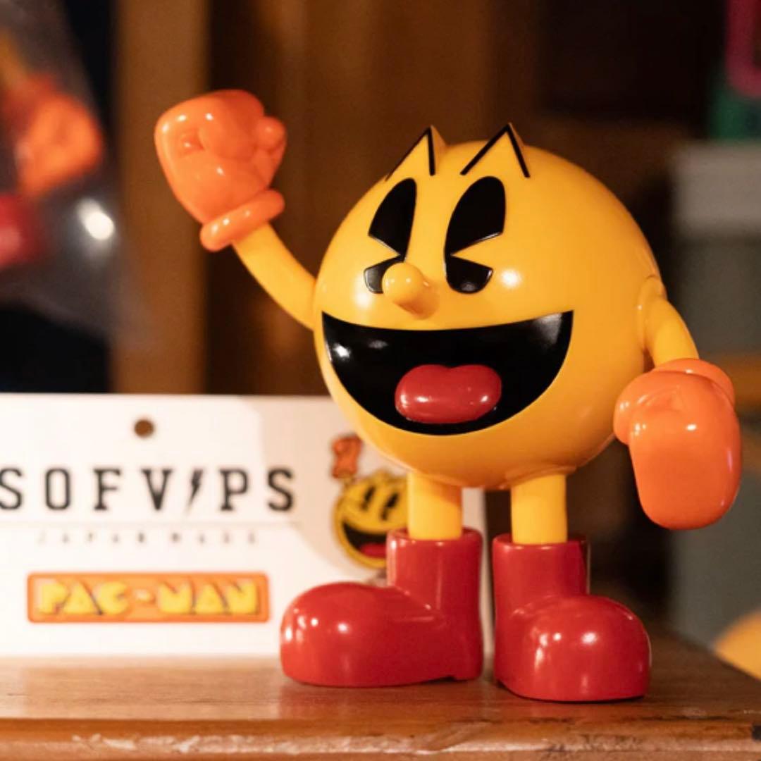 【未開封】SOFVIPS 　PAC-MAN　ソフビップス　パックマン　日本製