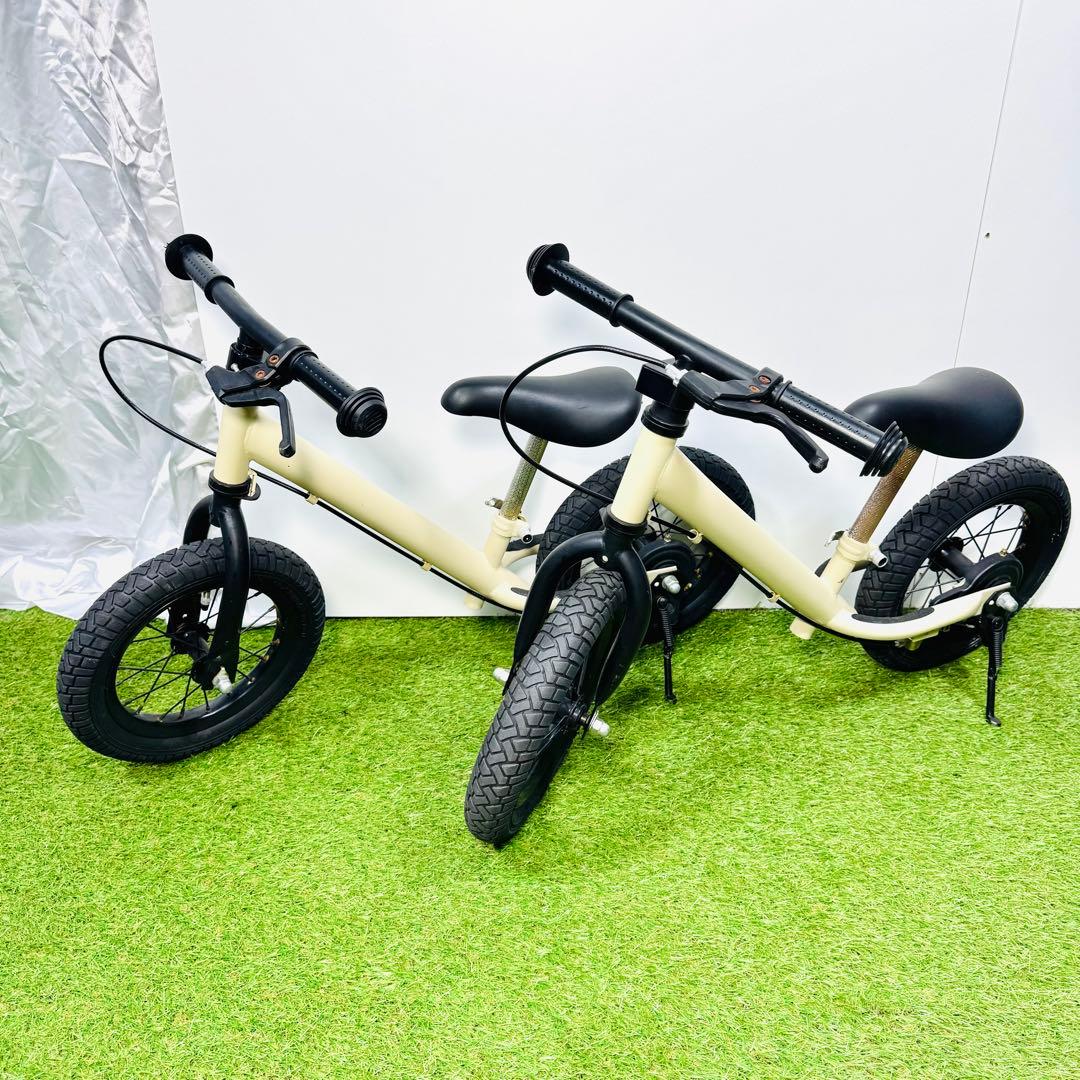 SPARKY キックバイク スパーキー　サンドベージュ　ブレーキ付　2台セット