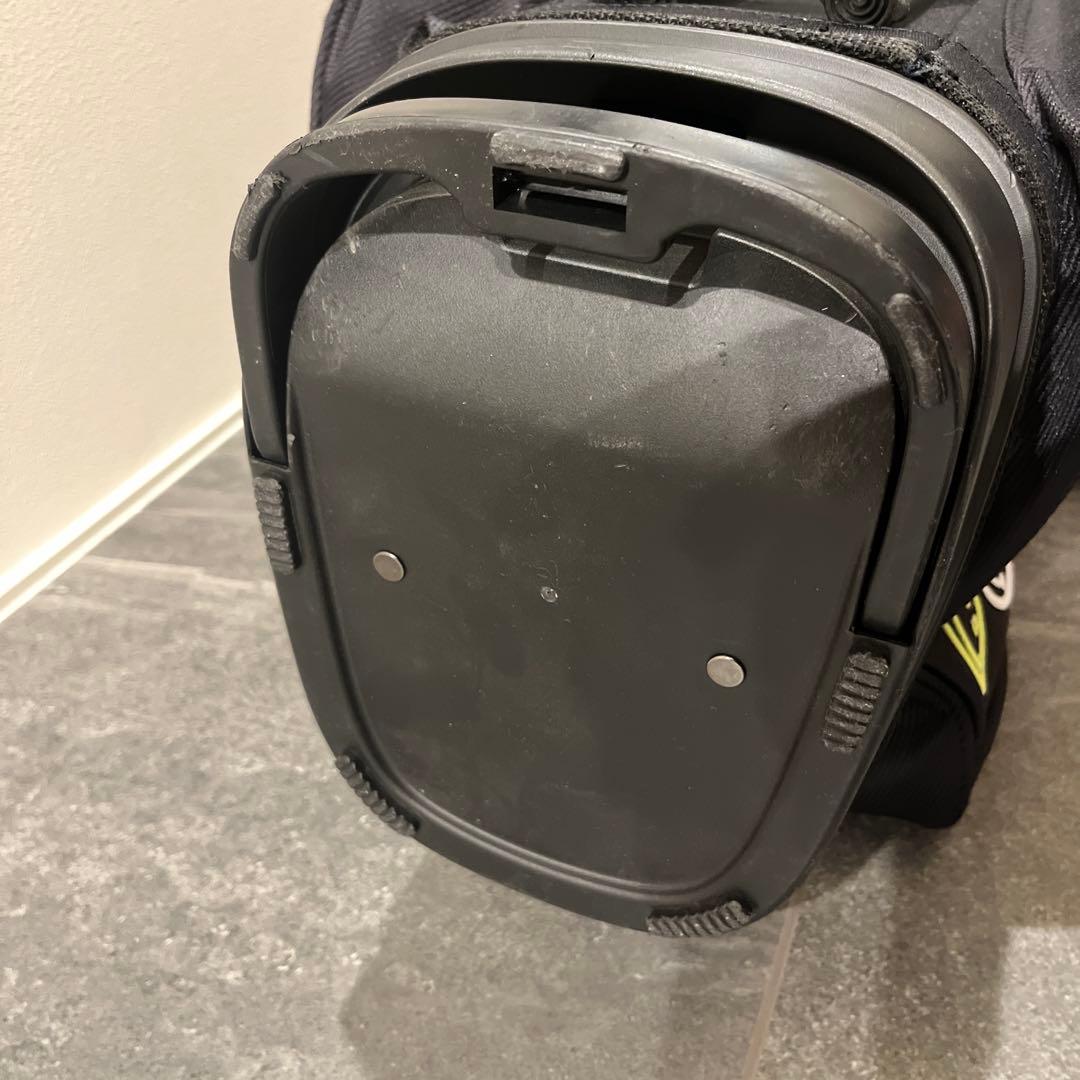 PEARLY GATES キャディバッグ スタンド付き ネイビー/グリーン