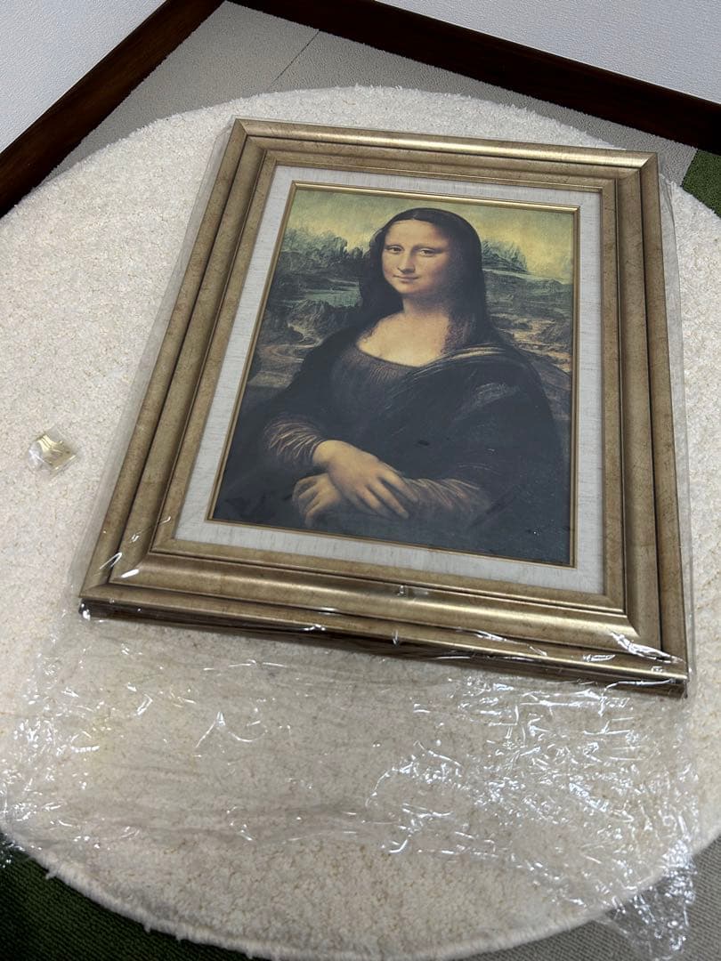 Monna Lisa モナ・リザ　レプリカアート　額縁付き