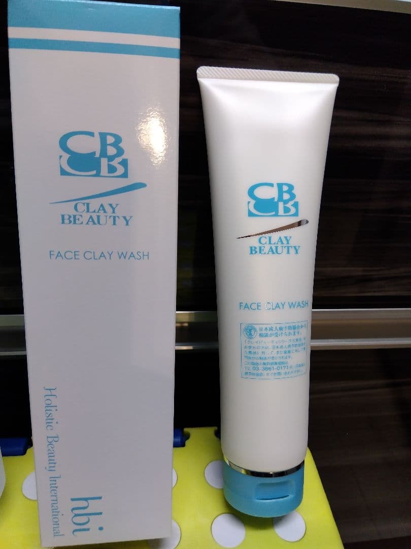 クレイビューティ　フェイスクレイウォッシュ１本　スムースローション1本