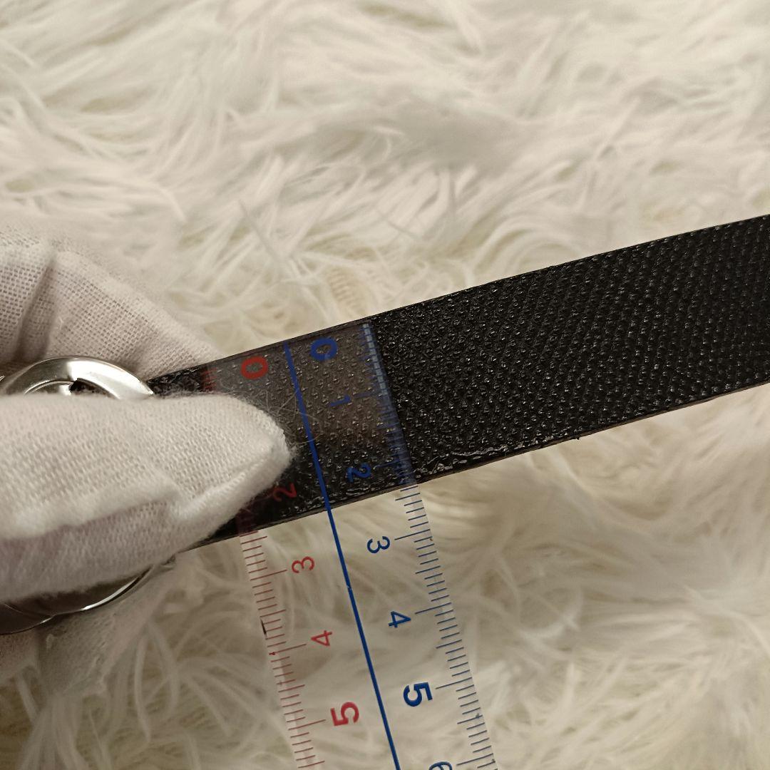 美品✨️　グッチ　GGロゴ ブラック　ベルト　75cm 25mm幅