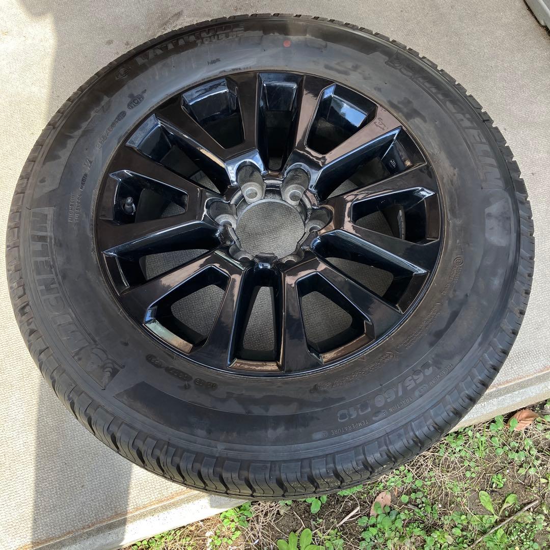 トヨタ150後期プラド令和4年ブラックエディション タイヤ ホイール スペア1本