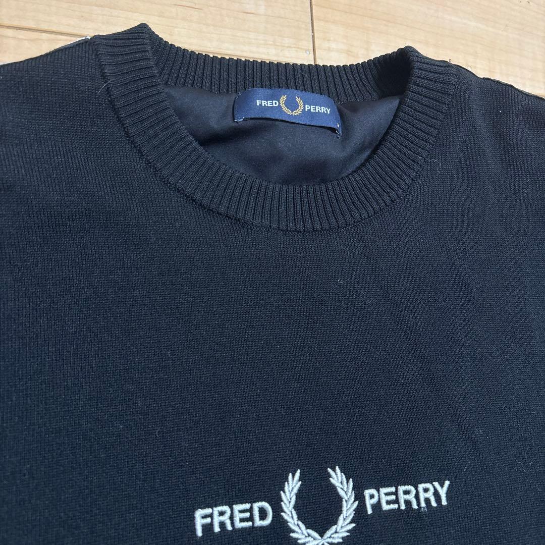 【美品】FRED PERRY BEAMS GOLF ローレルテープ　セーター M