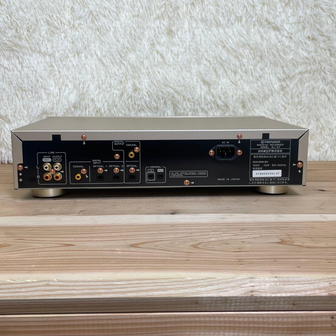 Pioneer MJ-D7 MDレコーダー