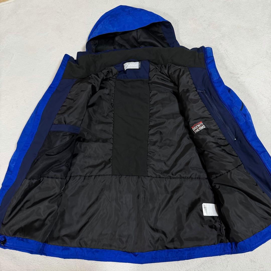 Phenix★フェニックス スキーウェア　セットアップ 上下 メンズL 青　紺