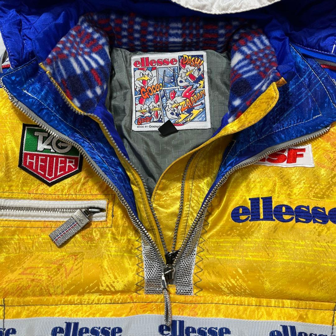 レア　90s　ellesse エレッセ　ココリコ スノーウェア フランス代表