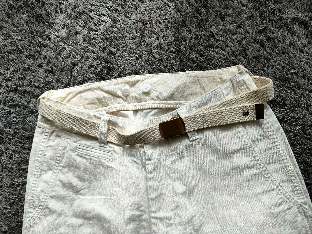 MASTER&Co. マスターアンドコー ガチャベルト付きチノパンツ