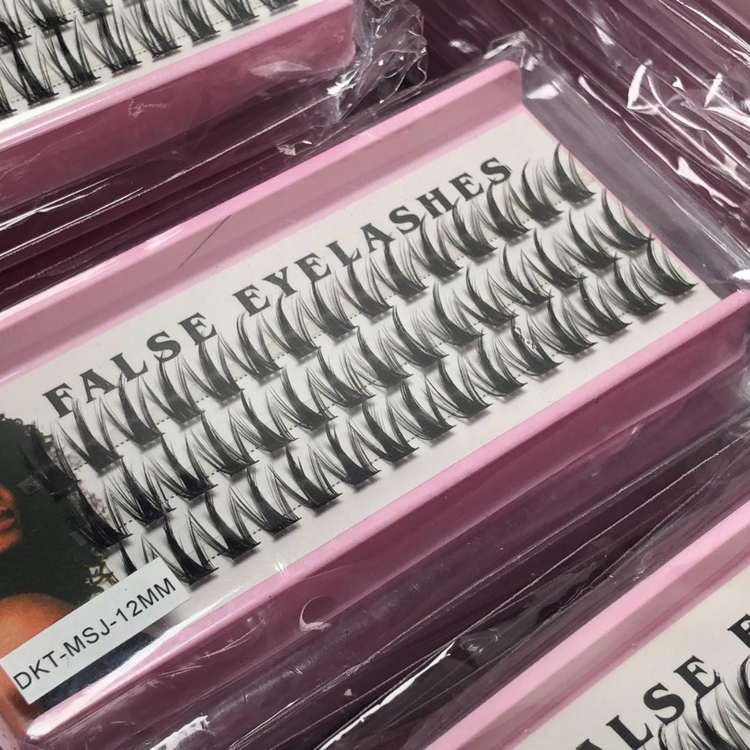 DTK-MSJ部分用つけまつげ,約１２mm(ミリ),自然なつけ感,Natural