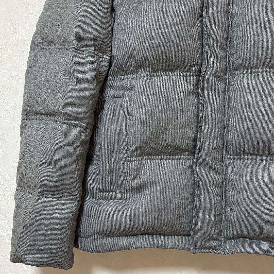 【カルバンクライン】ダウンジャケット　メンズ　グレー　毛98% 上品　カジュアル