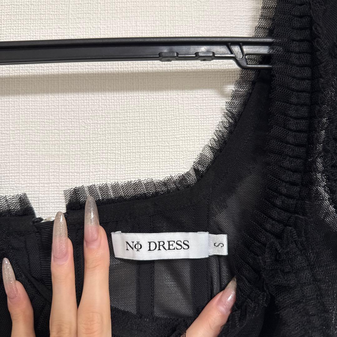 NoDress ブラック キャミソール S