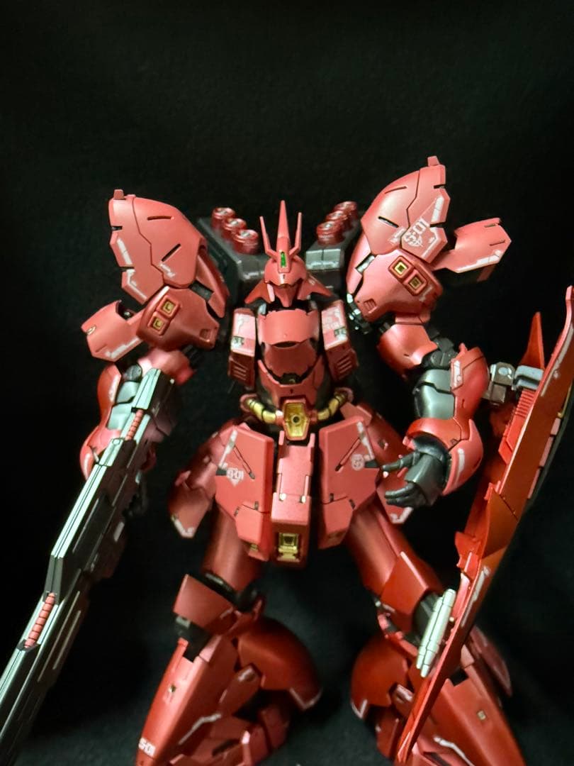 RG サザビー　完成品　全塗装　赤バンダイ