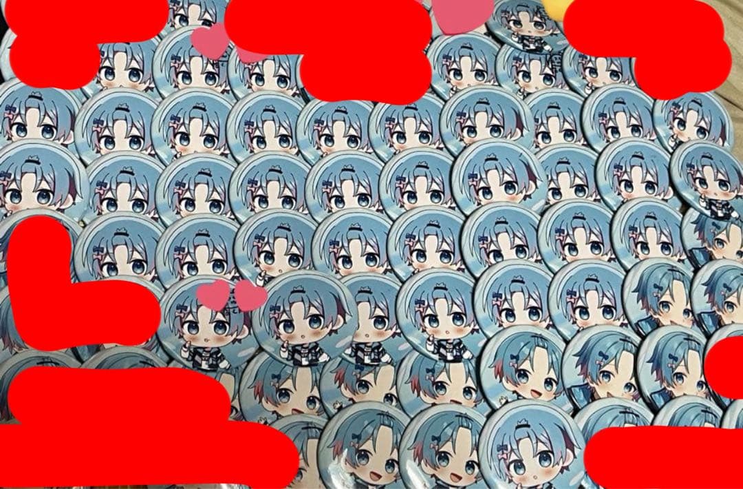 ゆたくん缶バッジまとめ売り 約60~ 値下げ2月13日まで