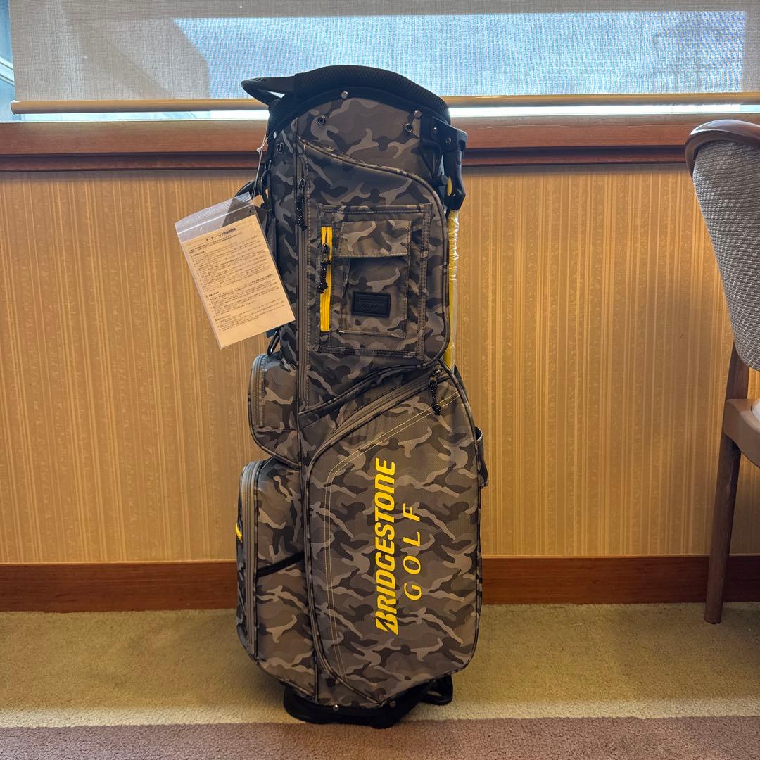 BRIDGESTONE キャディバッグ 迷彩柄 未使用